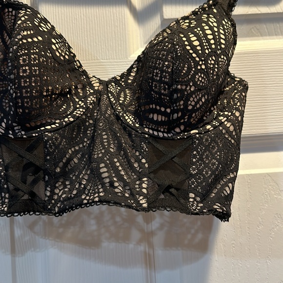Victoria’s Secret Dream Angels Balconet Lace Corset Top 34D - Picture 6 of 9